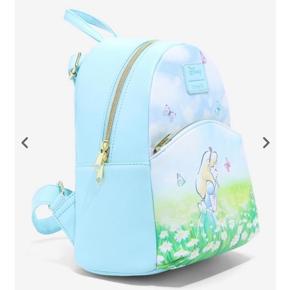 Loungefly Disney Alice In Wonderland Meadow Mini Backpack